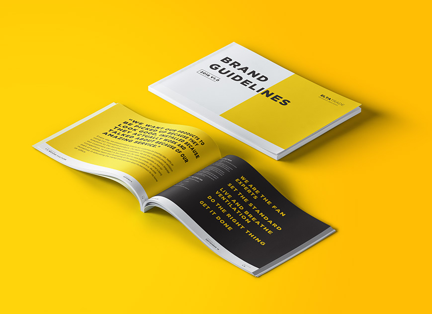 Brand Style Guide - Yellow